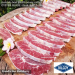 Beef blade BOLAR BLADE Australia STEER (young cattle) KILCOY frozen daging rendang sampil WHOLE CUTS +/- 2.8kg length 15" 36cm (price/kg)